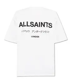 Playera Blanca Letras Caídas