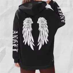 Hoodie Ángeles Negros